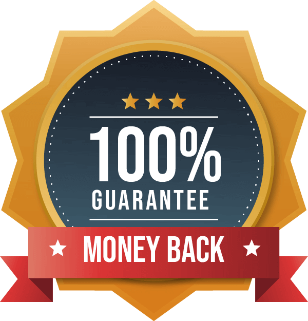 180-Day Money-Back Guarantee Seal